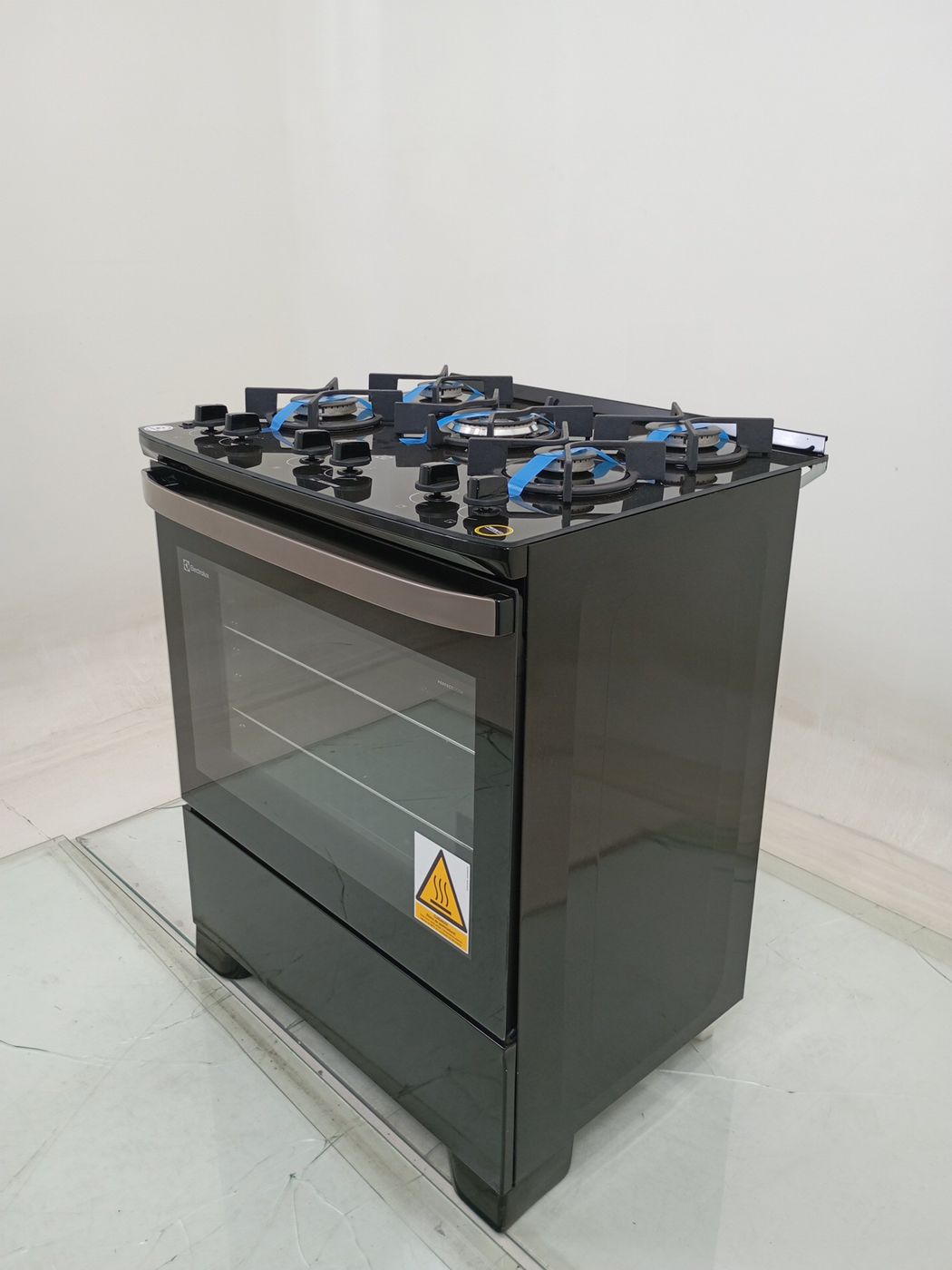 FOGAO ELECTROLUX FE5GB 5 BOCAS MESA DE VIDRO 