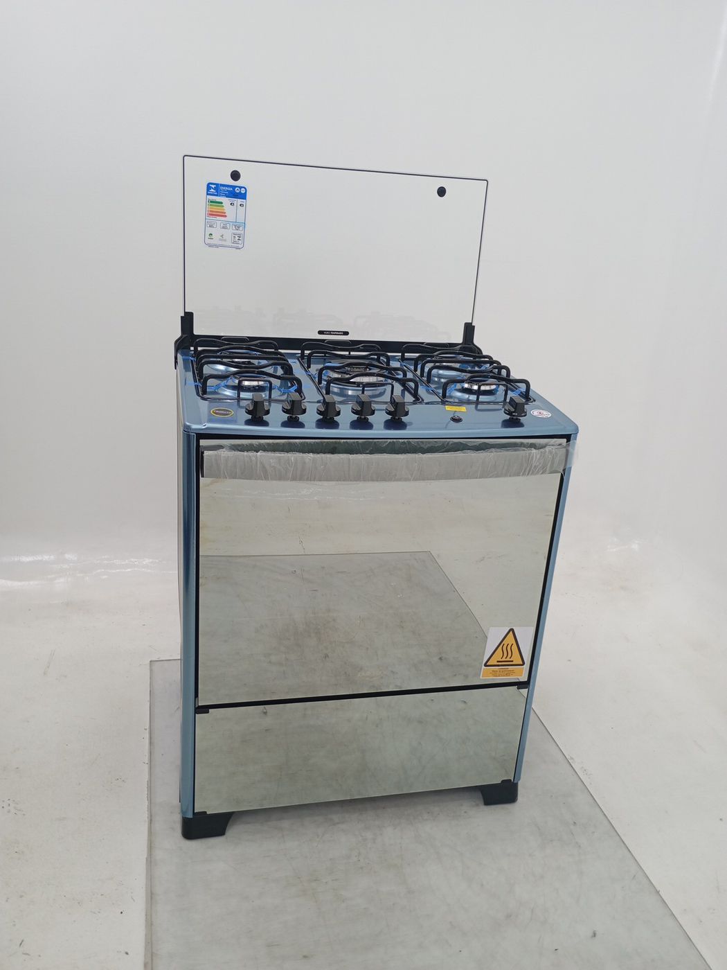 FOGAO ATLAS FOGAO GAS 5Q MAGISTER INOX STYLE 