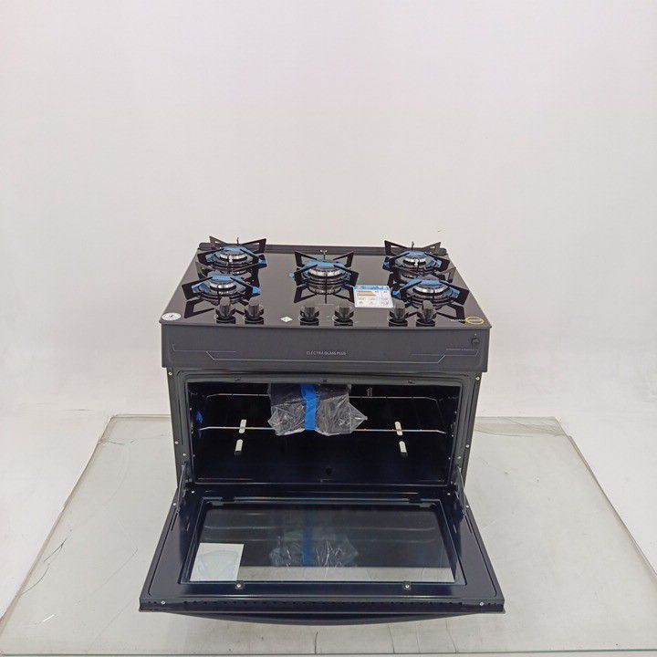 FOGAO ITATIAIA 5 BOCAS ELECTRA GLASS PLUS - P