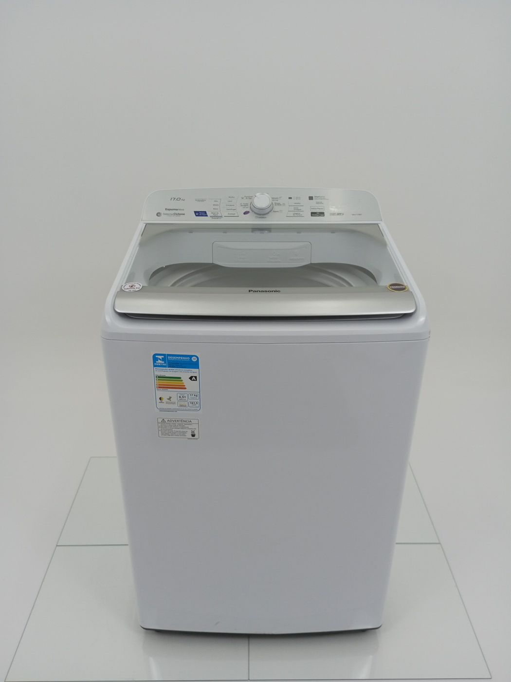 LAVADORA PANASONIC LAVAGEM INTELIGENTE 17KG -
