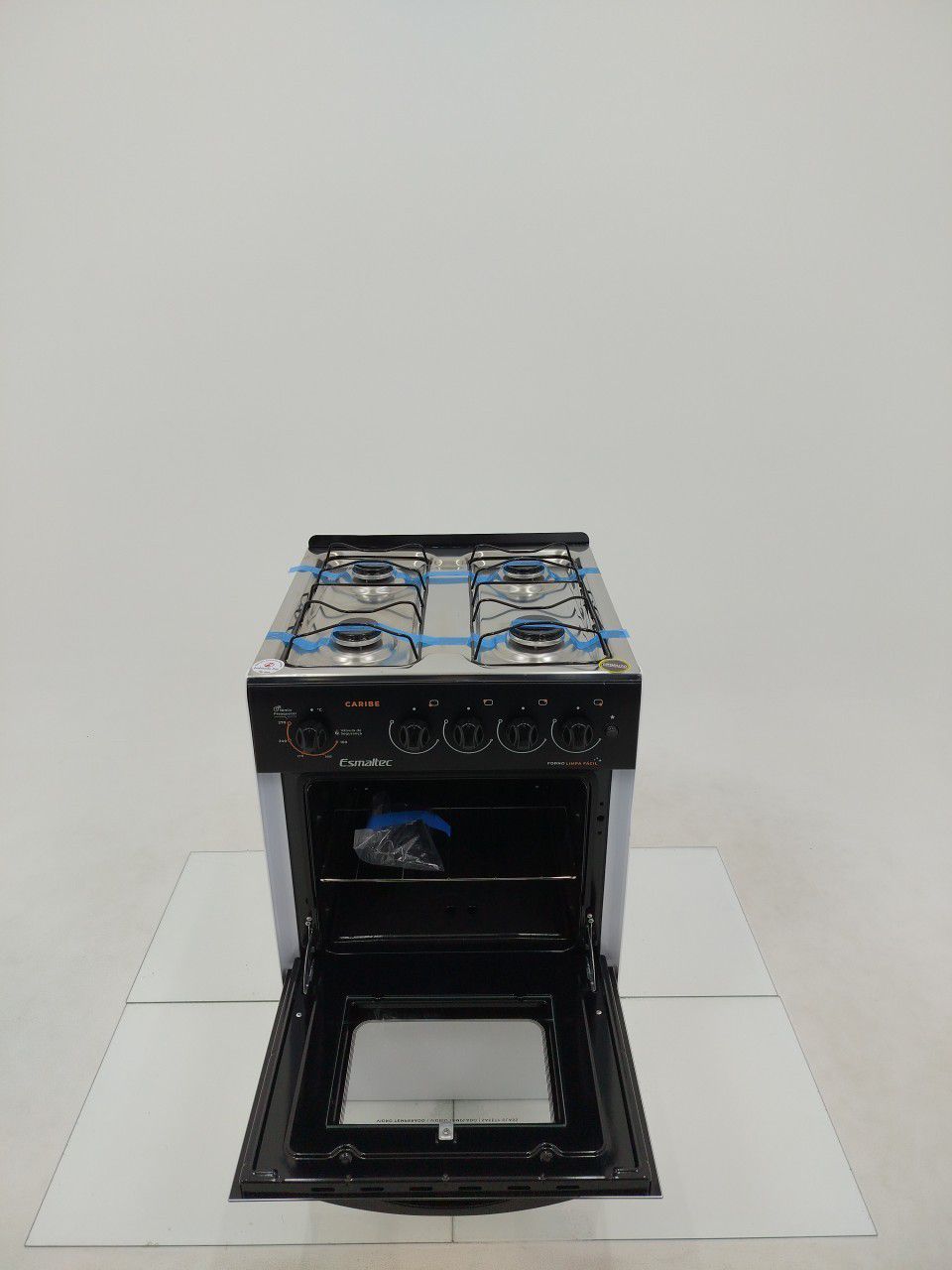 FOGAO ESMALTEC CARIBE 4 BOCAS ACENDIMENTO AUT
