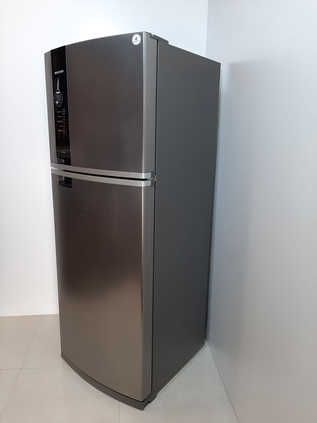 REFRIGERADOR BRASTEMP 2 PORTAS 462L PL - INOX