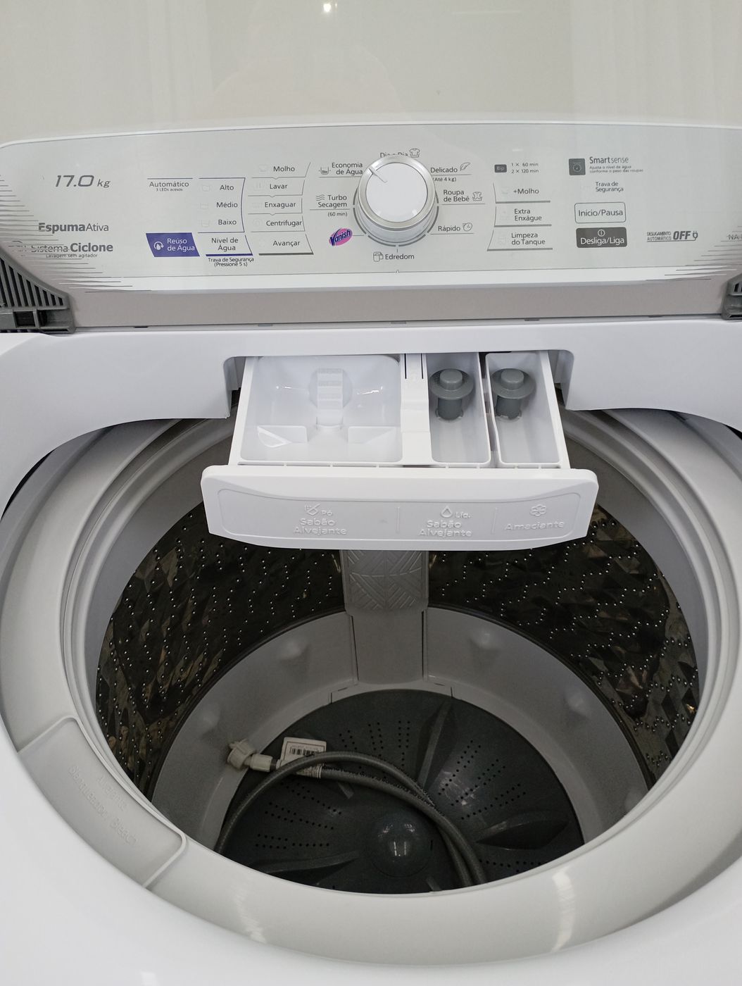 LAVADORA PANASONIC LAVAGEM INTELIGENTE 17KG -