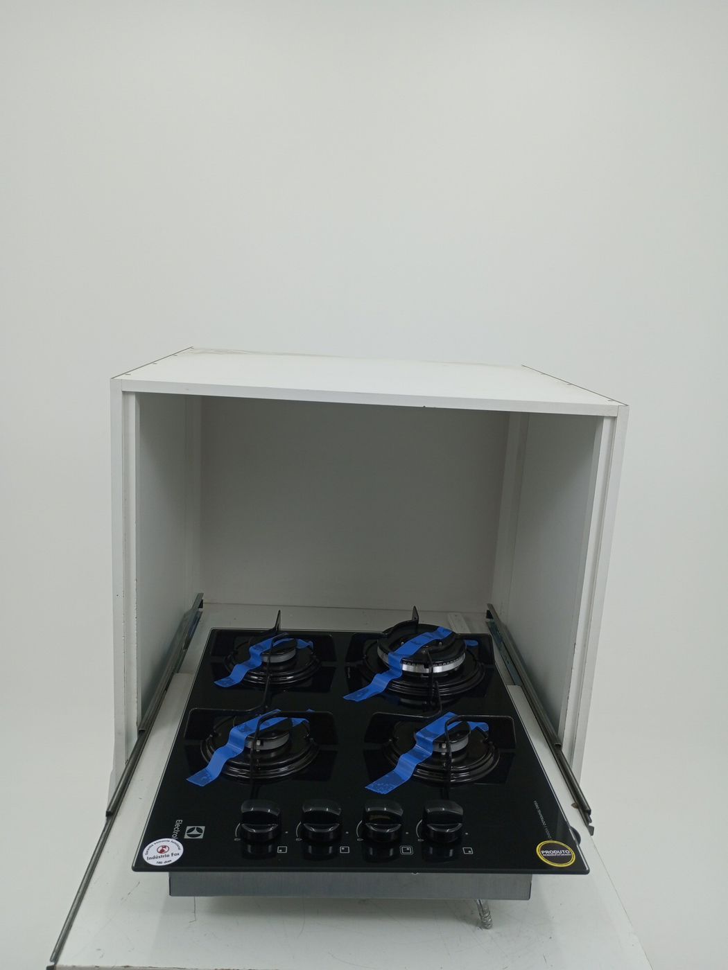 COOKTOP ELECTROLUX KE4TP GAS 4Q KE4TP - PRETO