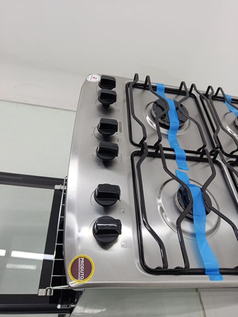 FOGAO ELECTROLUX FE4TP 4 BOCAS MESA INOX COM 