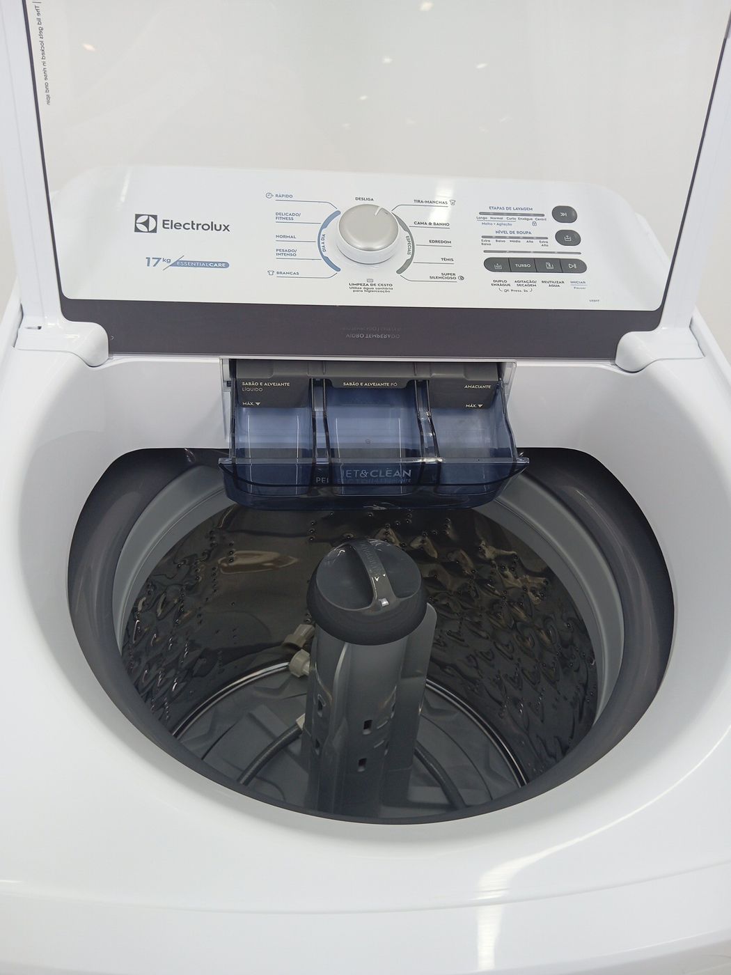 LAVADORA ELECTROLUX LED17 ROUPAS TOP LOAD 17K