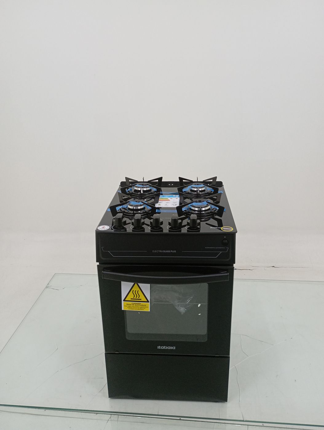 FOGAO ITATIAIA ELECTRA GLASS PLUS 4Q PTO - PR