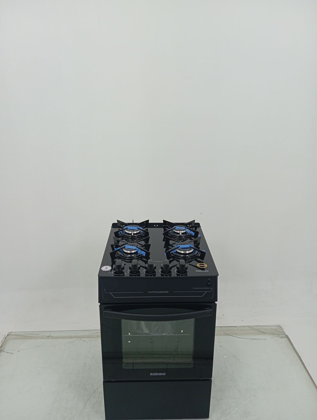 FOGAO ITATIAIA ELECTRA GLASS PLUS 4Q PTO - PR