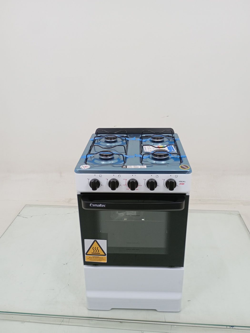FOGAO ESMALTEC 4120 4 BOCAS IDEAL POP ACENDIM