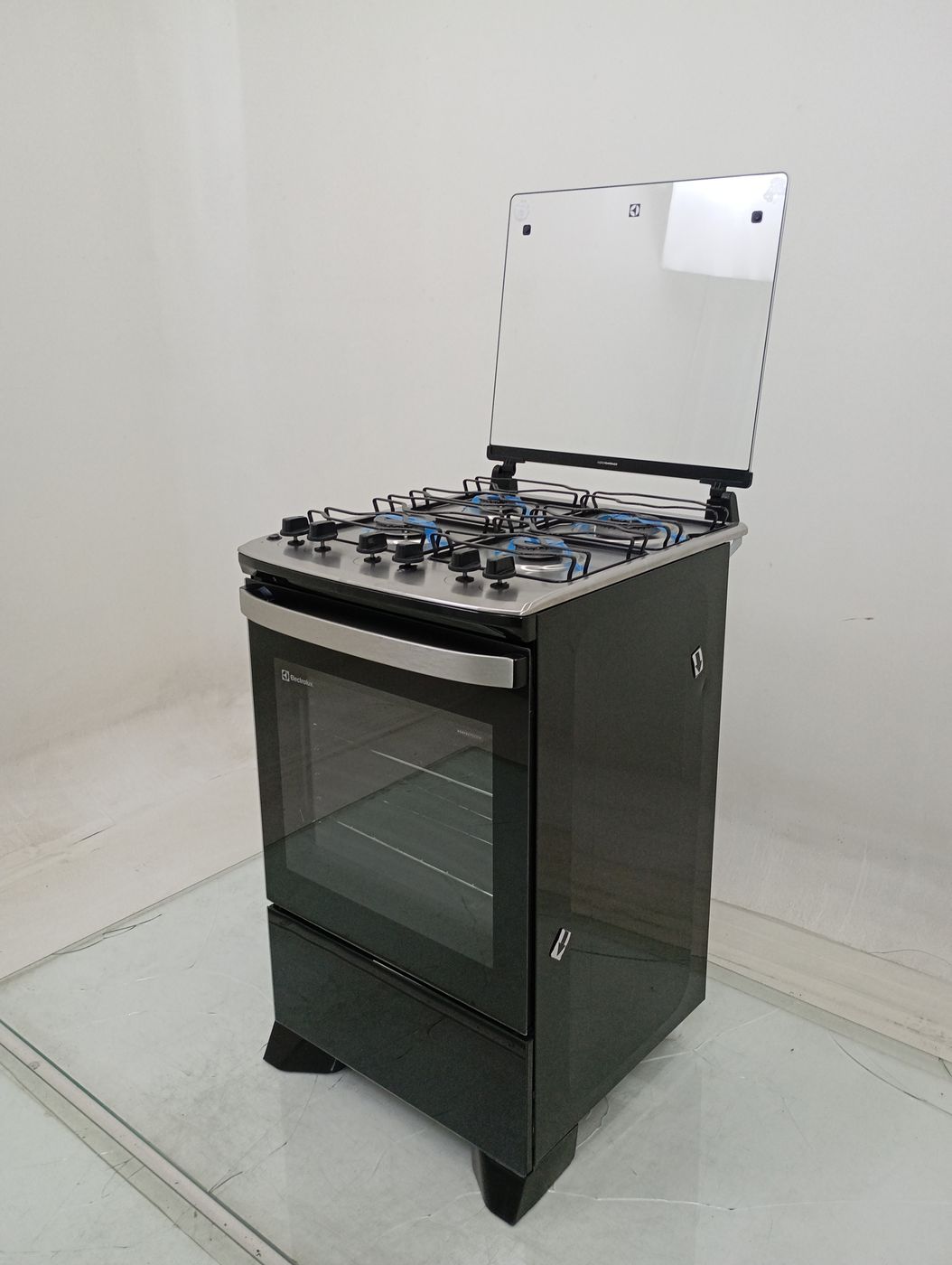 FOGAO ELECTROLUX FE4TP 4 BOCAS MESA INOX COM 