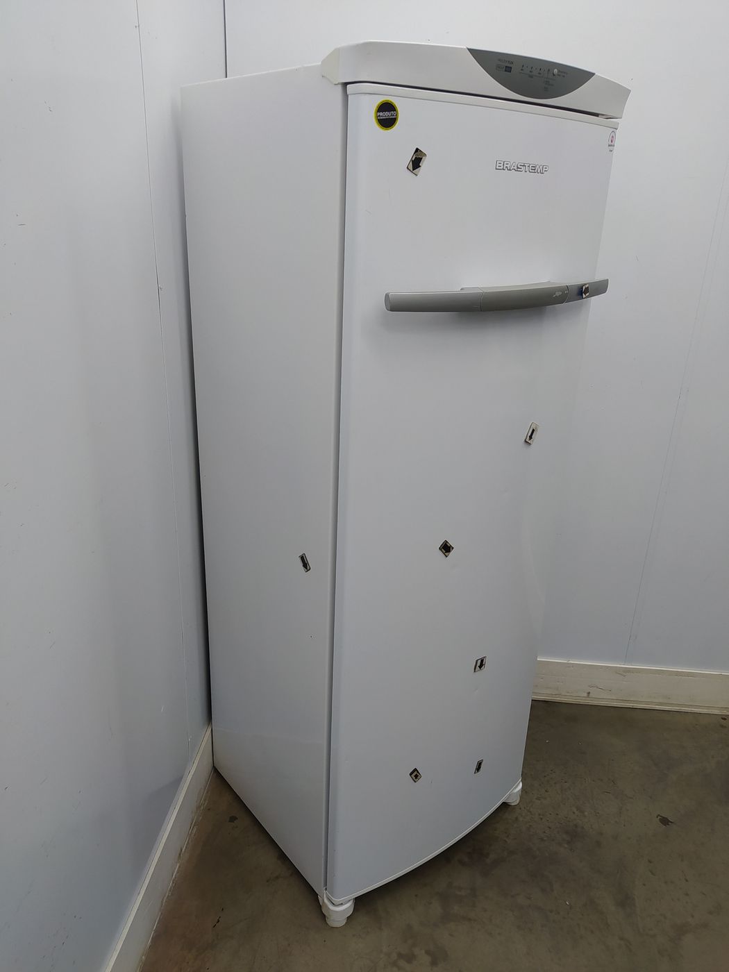 Freezer Brastemp 228l Vertical Flex Frost Free 1 Porta Branco TudoBônus