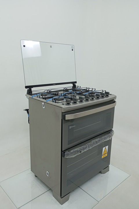 FOGAO ELECTROLUX FE5DC 5 BOCAS DUPLO FORNO PE
