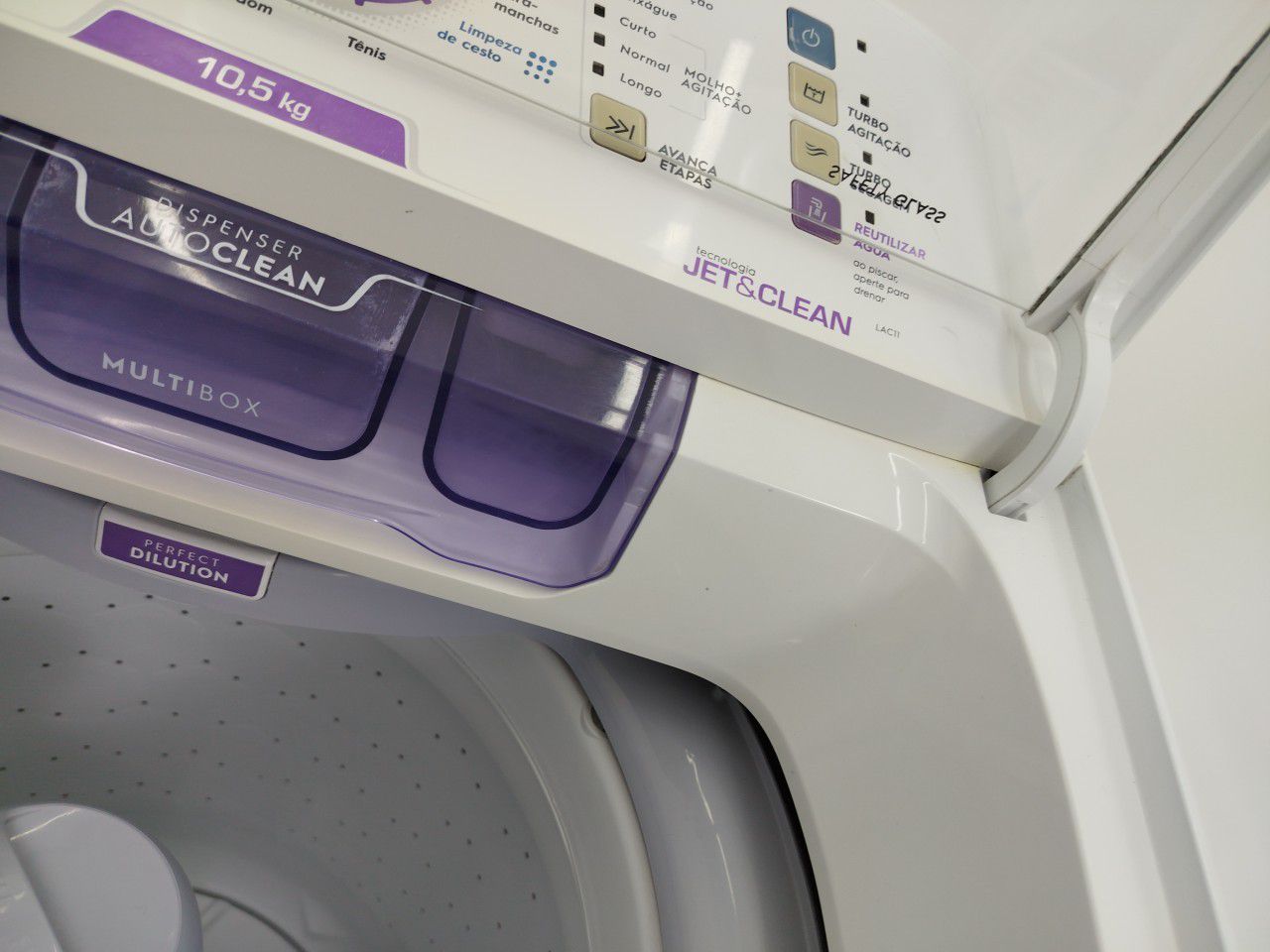 LAVADORA ELECTROLUX TOP LOAD 10,5KG LAC11  TU