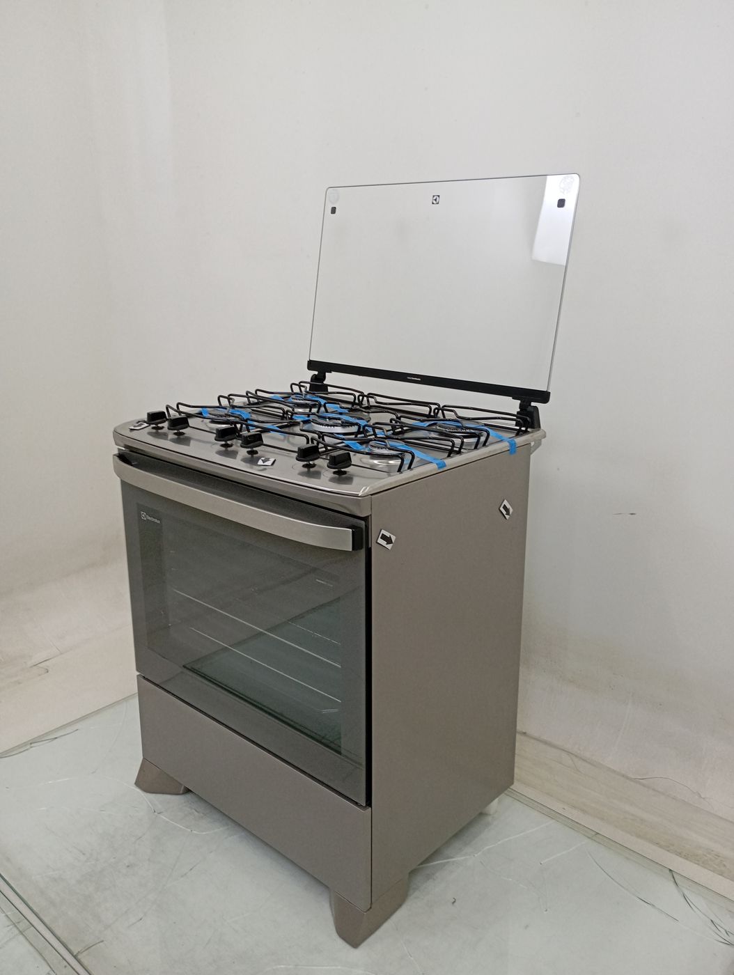 FOGAO ELECTROLUX FE5IC 5 BOCAS MESA INOX PERF