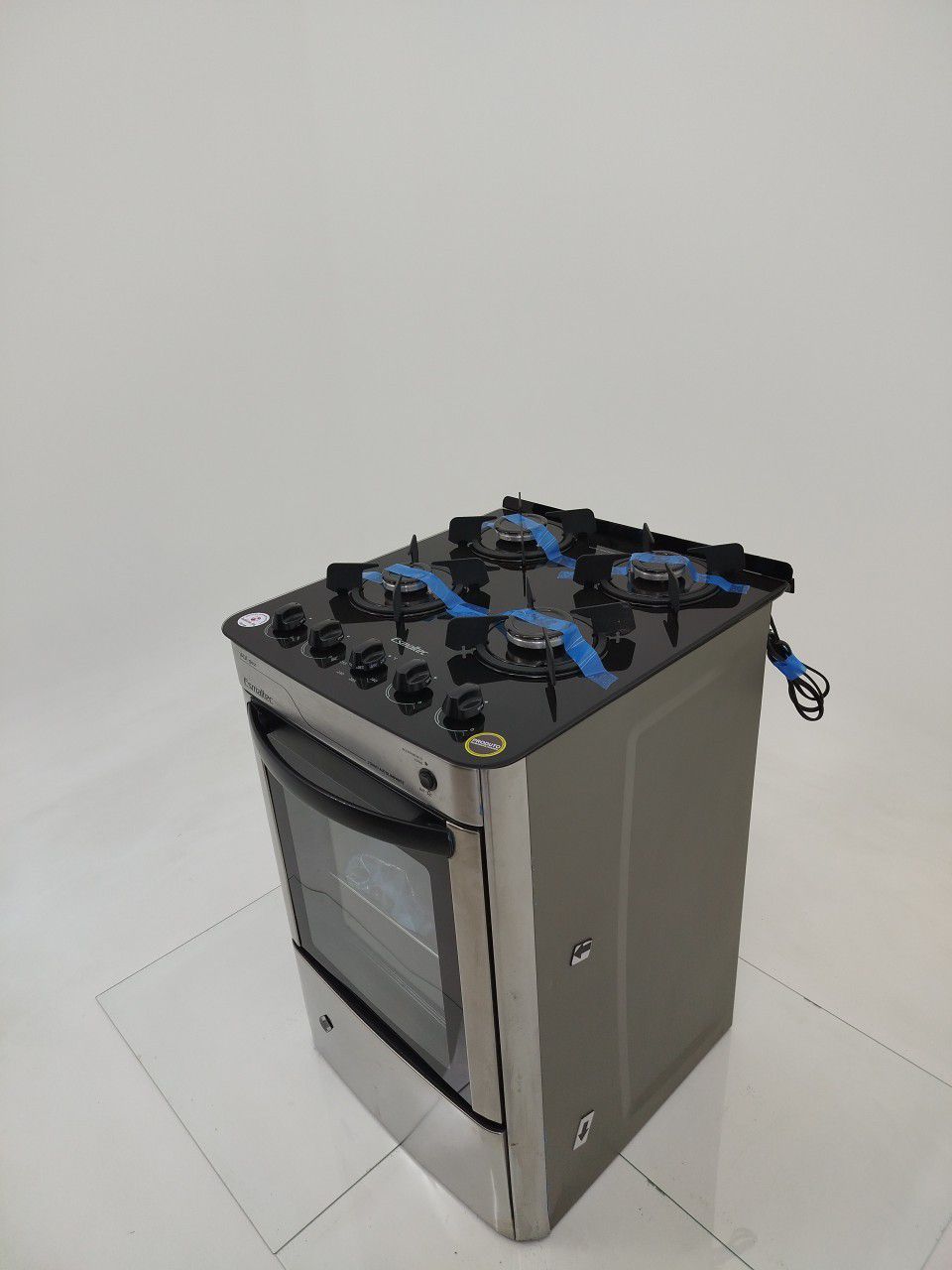 FOGAO ESMALTEC 4 BOCAS FORNO AUTOLIMPANTE E A