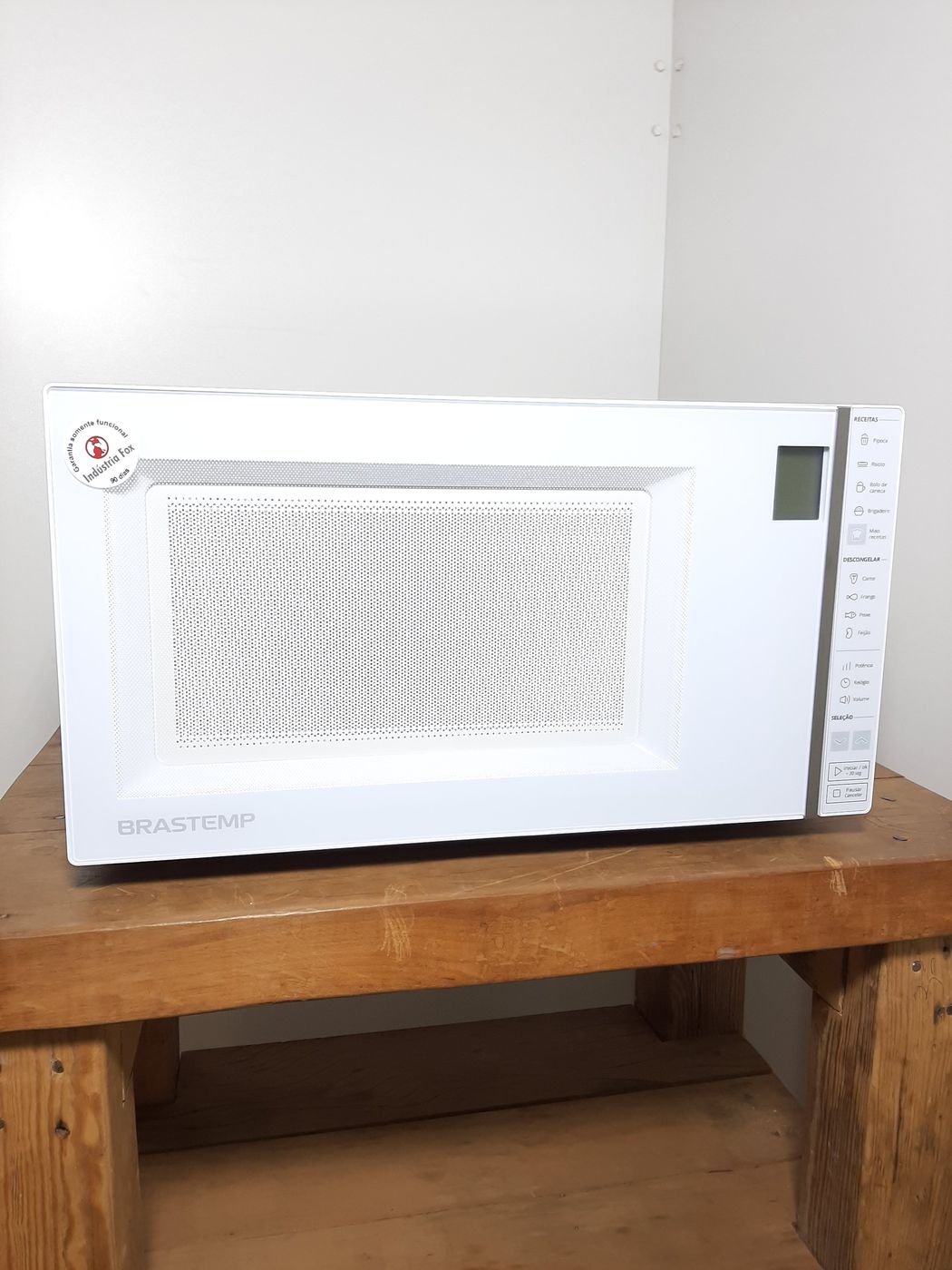 MICRO-ONDAS BRASTEMP 45 L - BRANCO