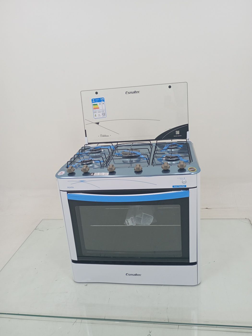 FOGAO ESMALTEC AGATA A GAS C/ ACENDIMENTO AUT