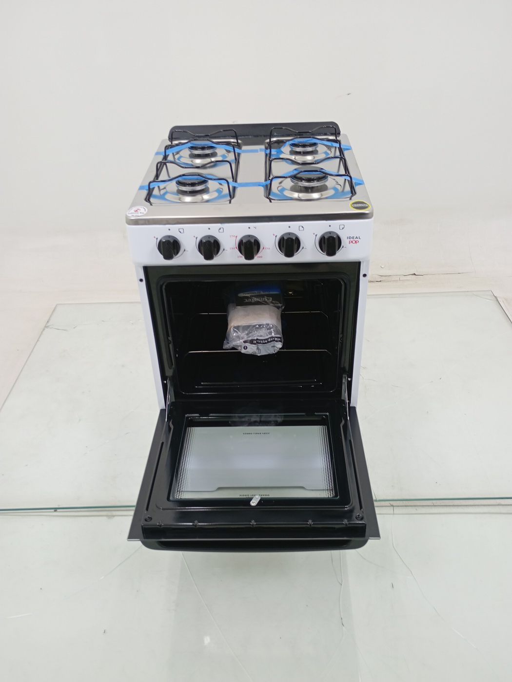 FOGAO ESMALTEC 4120 4 BOCAS IDEAL POP ACENDIM