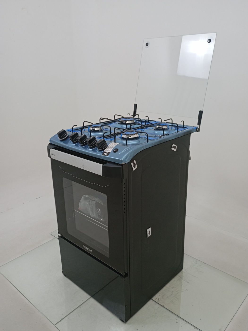 FOGAO ITATIAIA NEW DREAM 4 BOCAS PTO - PRETO