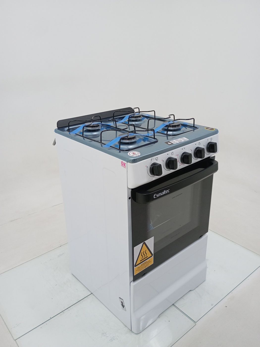 FOGAO ESMALTEC 4120 4 BOCAS IDEAL POP ACENDIM