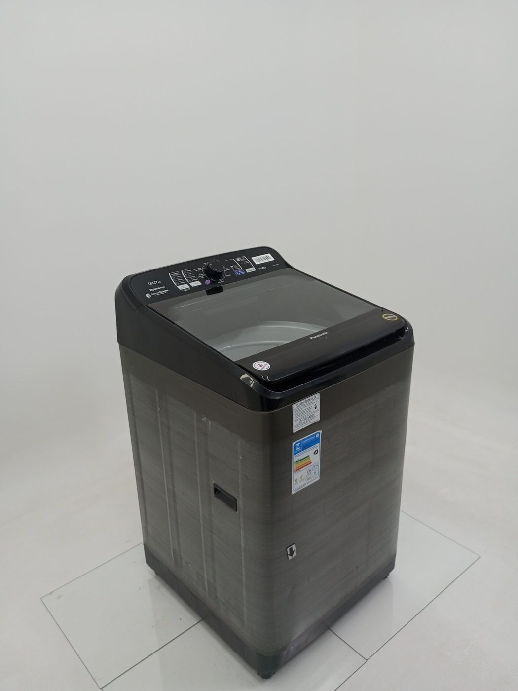 LAVADORA PANASONIC 12KG C/ PROGRAMA VANISH - 