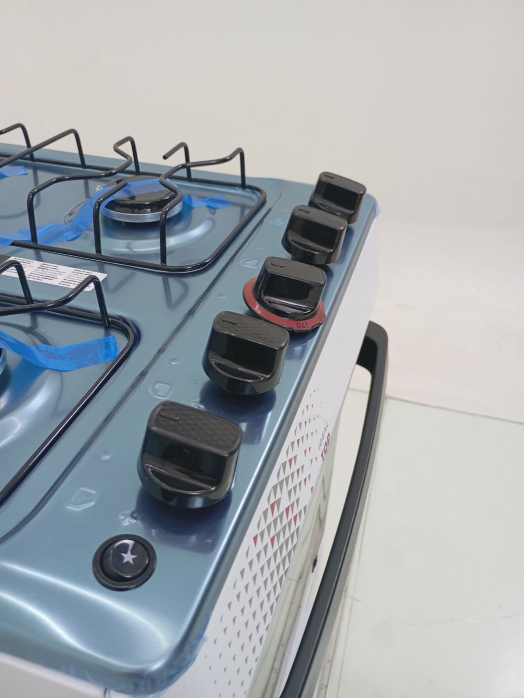 FOGAO ESMALTEC 4122 4 BOCAS IDEAL POP MESA IN