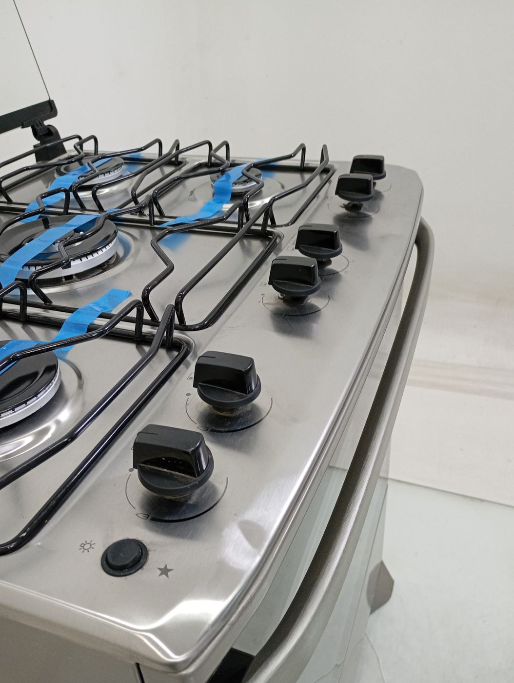 FOGAO ELECTROLUX FE5IC 5 BOCAS MESA INOX PERF