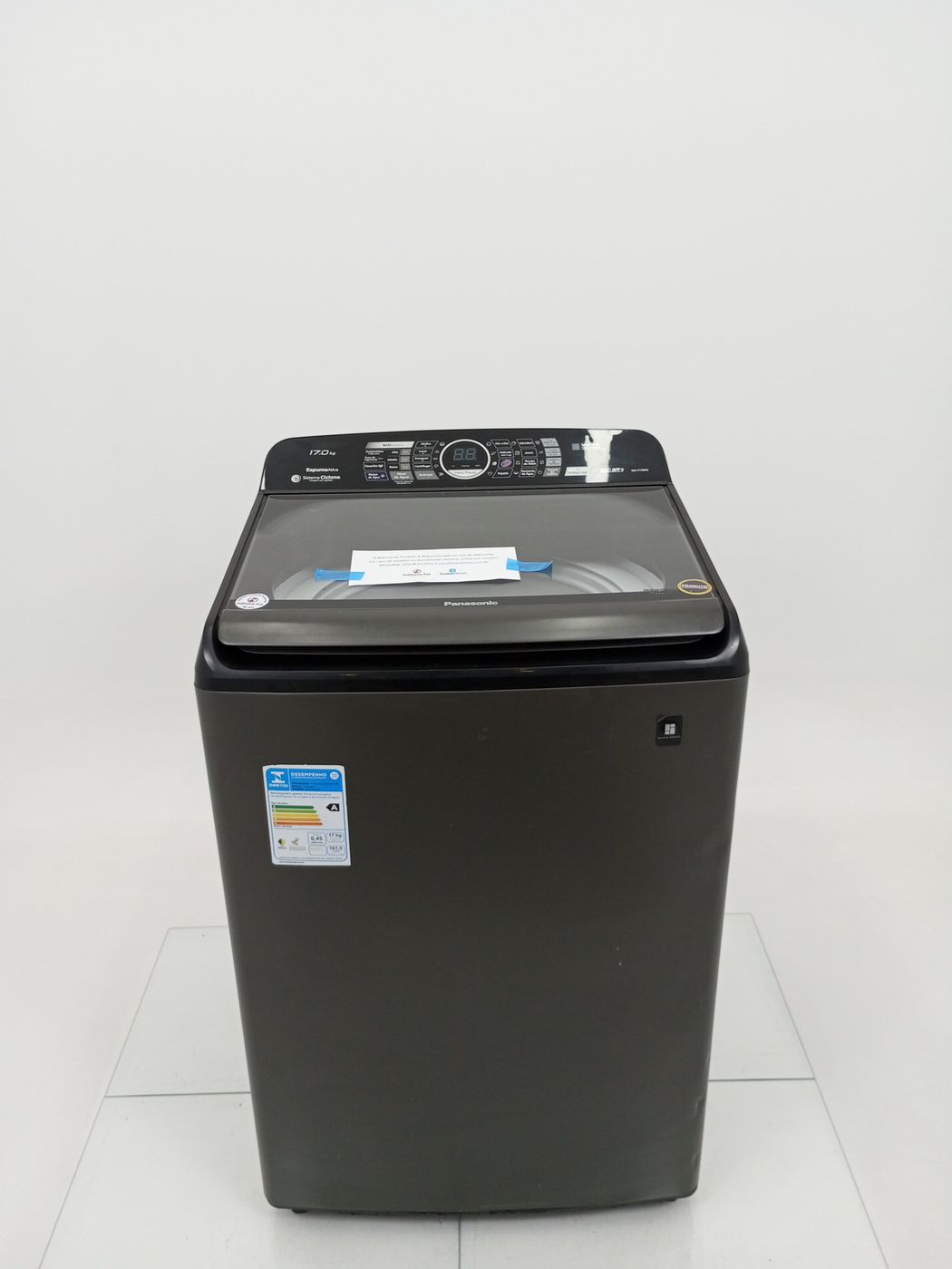 LAVADORA PANASONIC 17KG C/ PAINEL DIGITAL E P