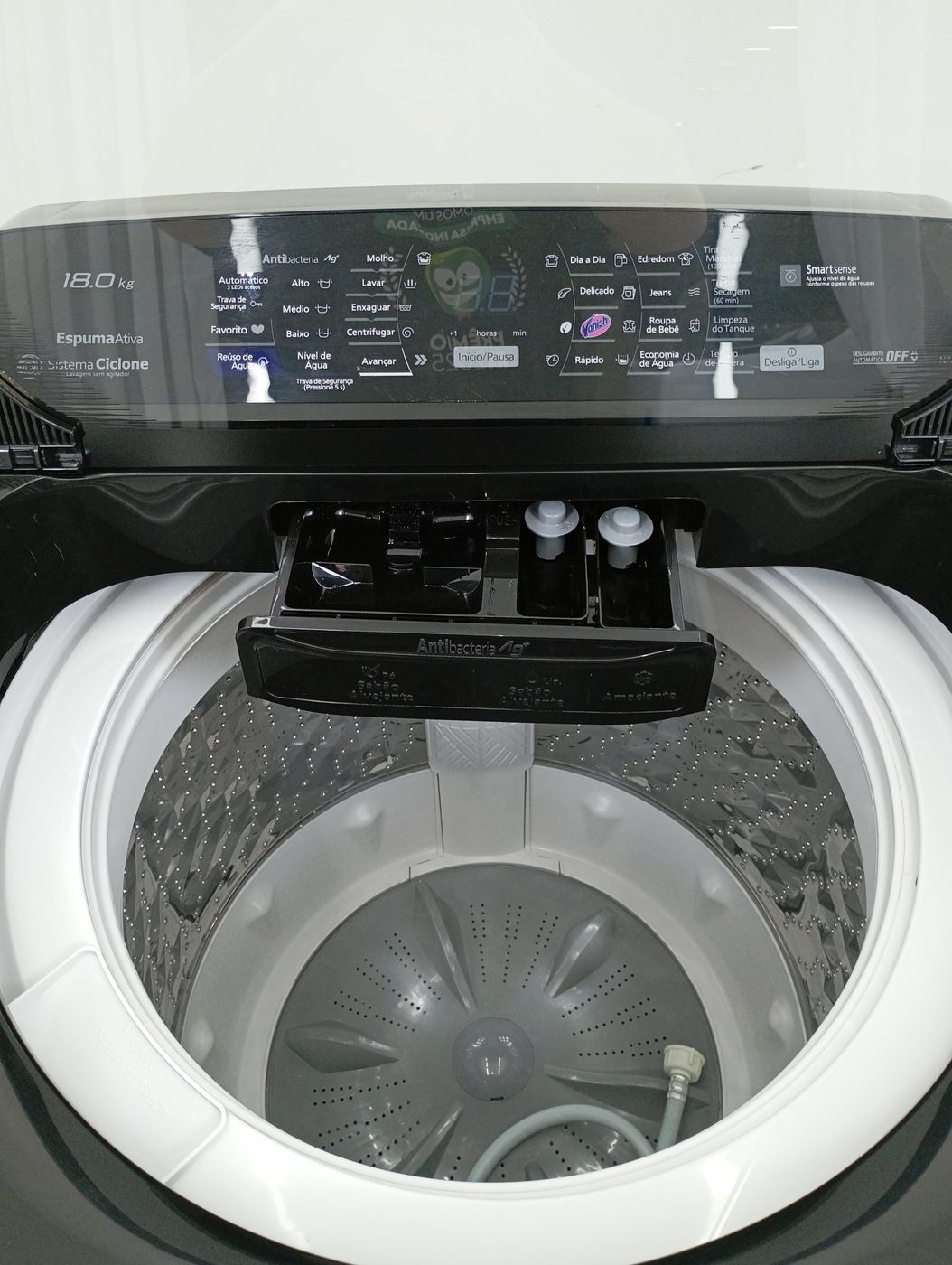 LAVADORA PANASONIC ANTIBACTERIA 18KG - TITANI