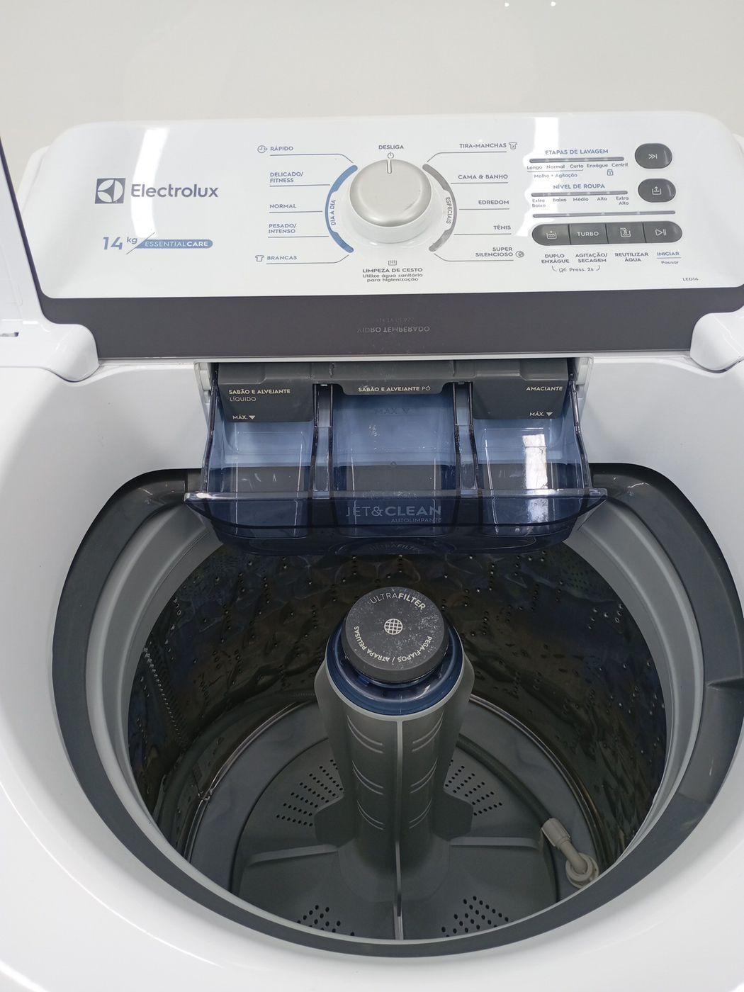 LAVADORA ELECTROLUX  LED14 14KG TOP LOAD - BR