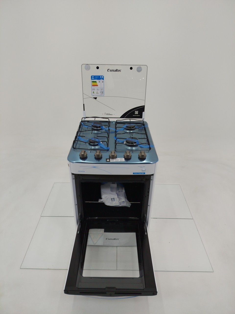 FOGAO ESMALTEC AGATA A GAS C/ ACENDIMENTO AUT