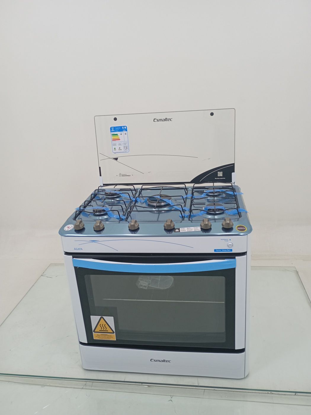 FOGAO ESMALTEC AGATA A GAS C/ ACENDIMENTO AUT