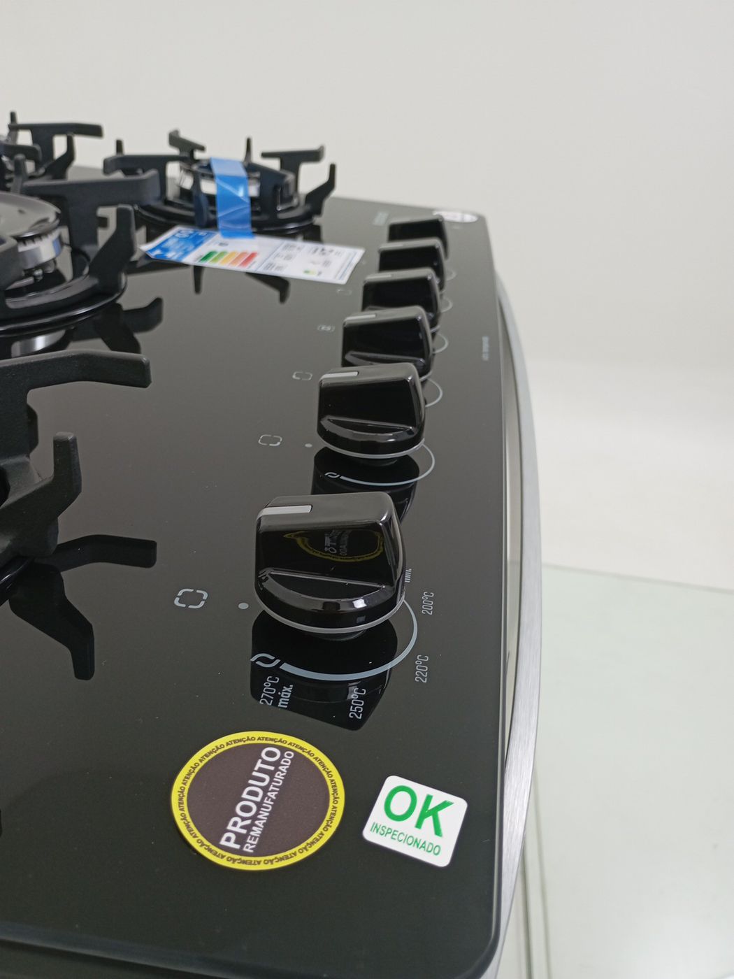 FOGAO ITATIAIA ITAGLASS PLUS 5 BOCAS MESA DE 