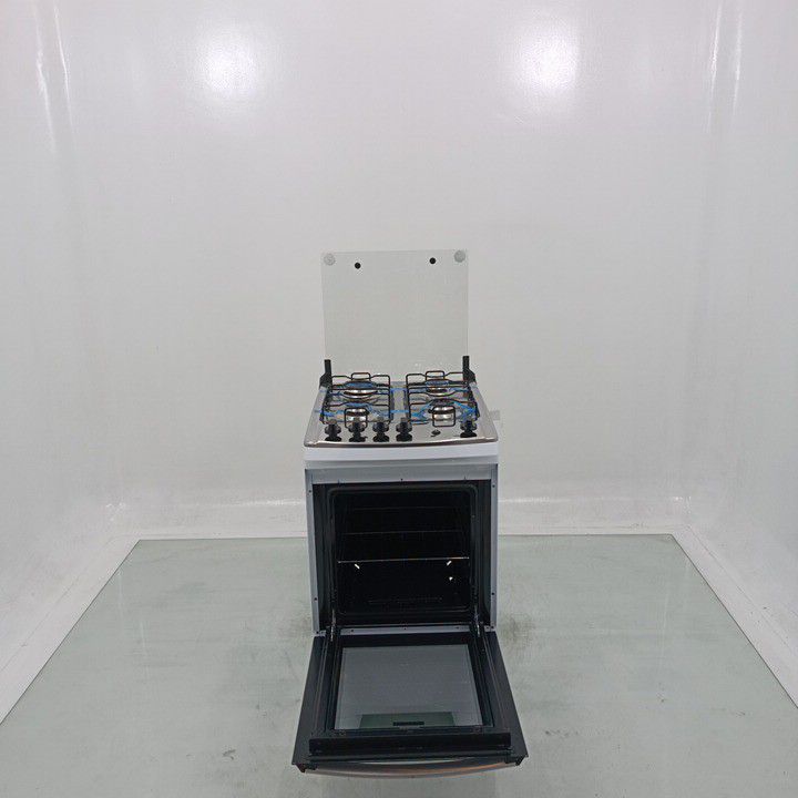 FOGAO ATLAS 4 BOCAS SUMPRE MESA INOX - BRANCO