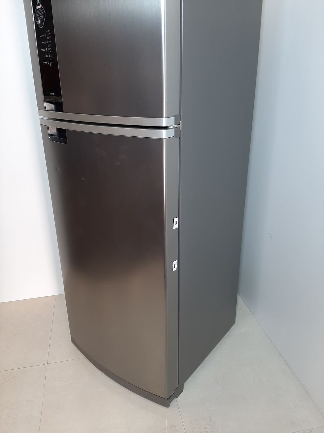 REFRIGERADOR BRASTEMP 2 PORTAS 462L PL - INOX