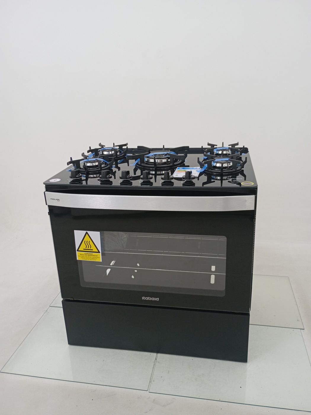 FOGAO ITATIAIA ITAGLASS PLUS 5 BOCAS PTO - PR