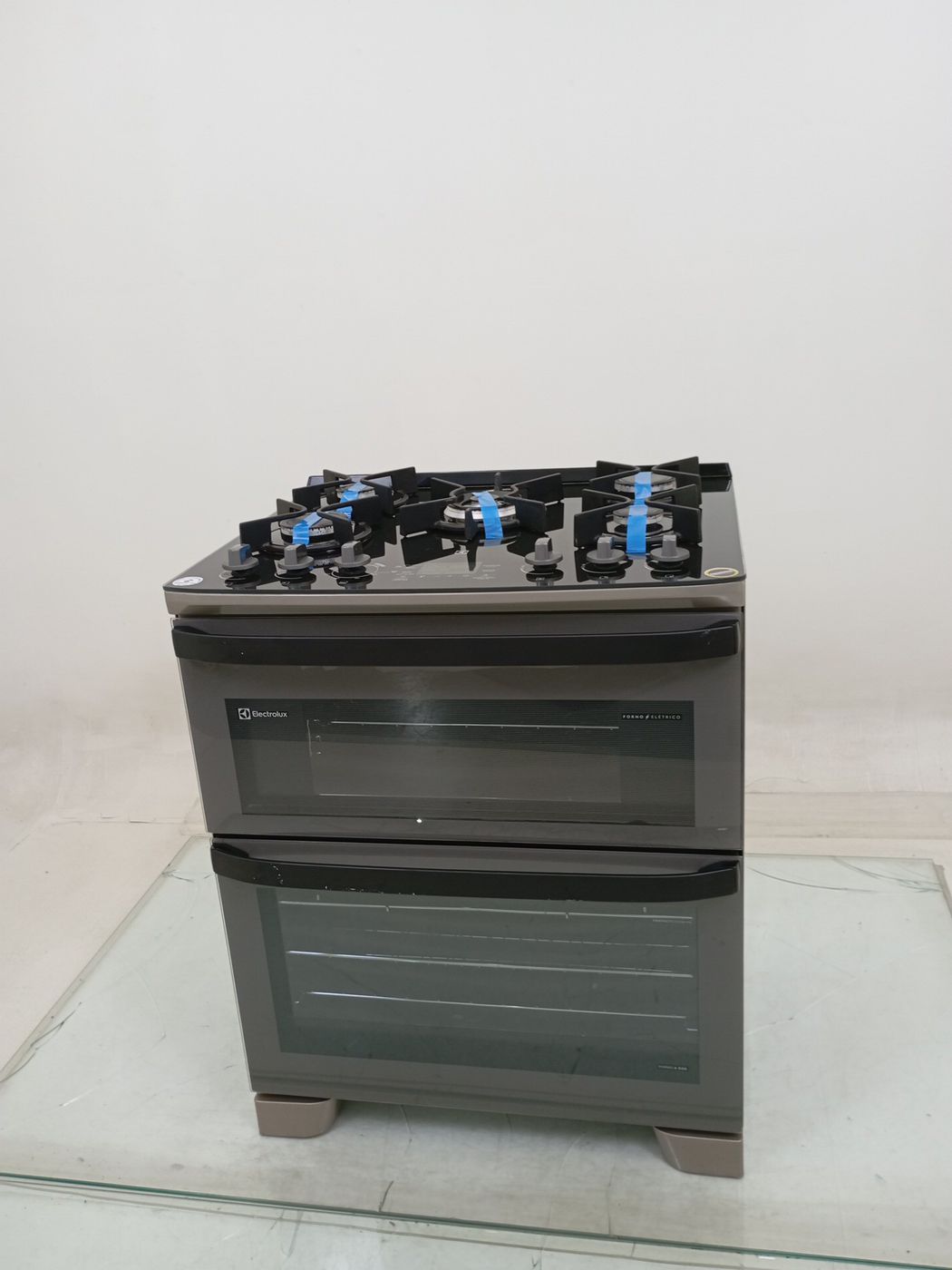 FOGAO ELECTROLUX FE5AD 5 BOCAS MESA DE VIDRO 