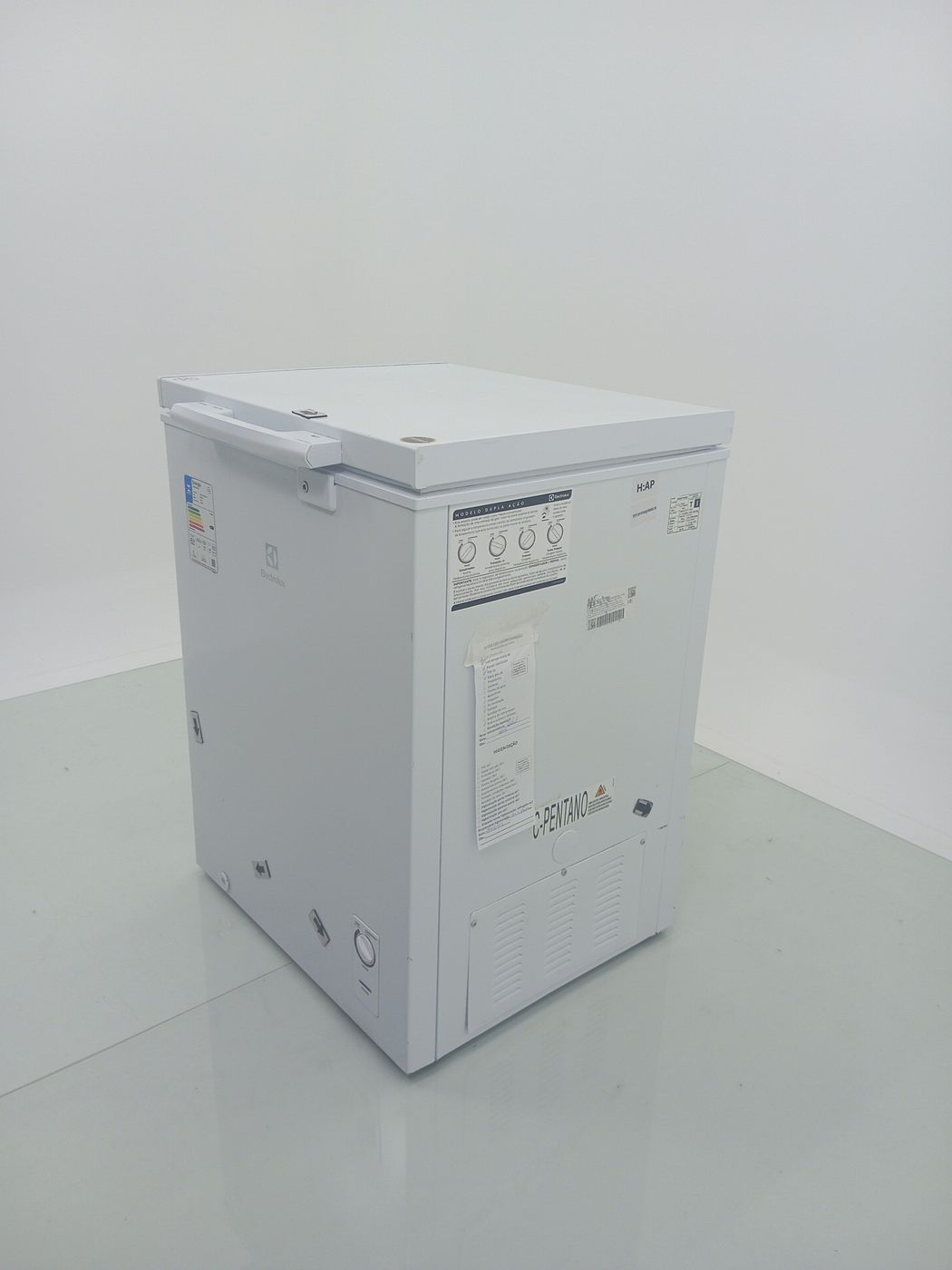 FREEZER ELECTROLUX HE150 HORIZONTAL 143L - BR