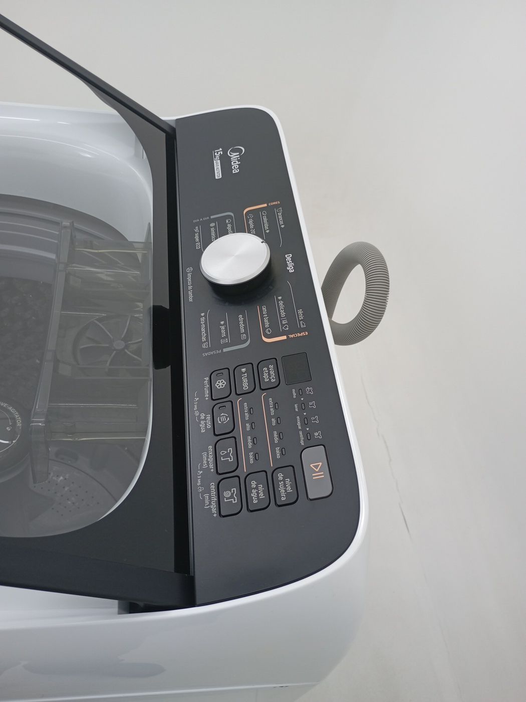 LAVADORA MIDEA LAVADORA TOP LOAD 15KG - BRANC