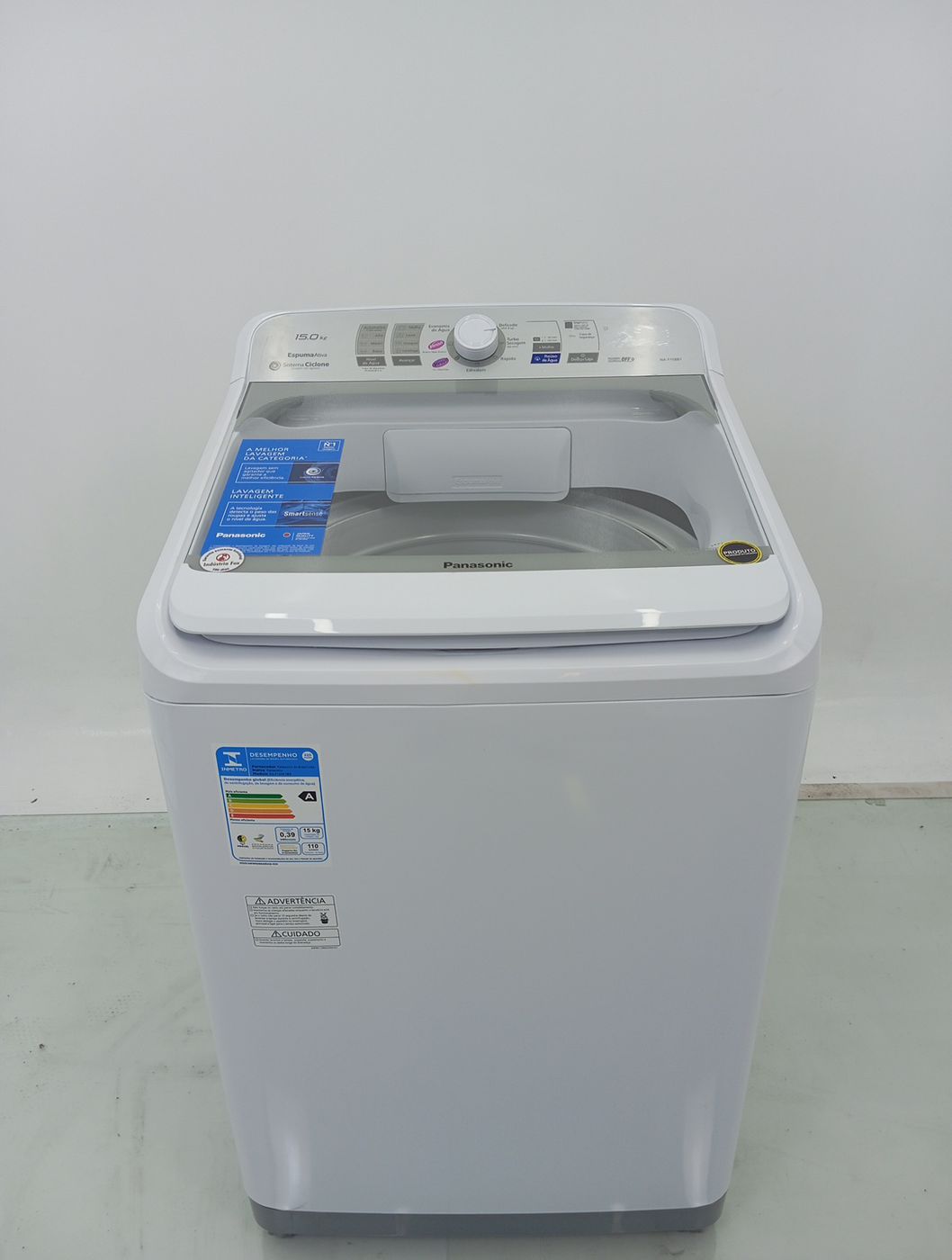 LAVADORA PANASONIC F150B1WB 15 KG - 