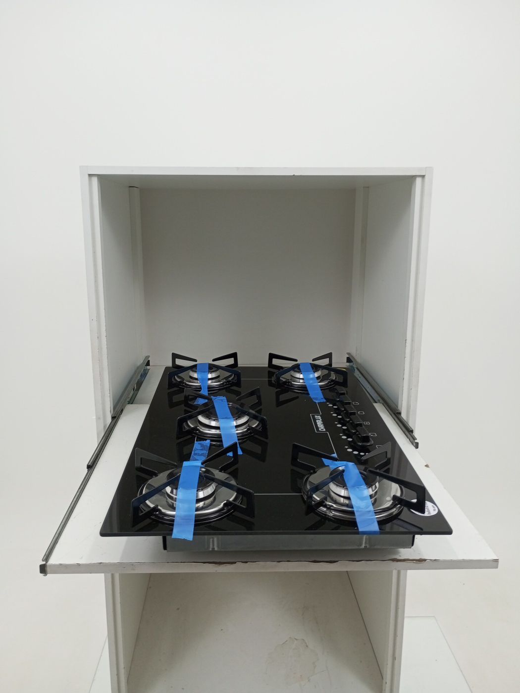 COOKTOP CHAMALUX 5 BOCAS GLP - PRETO