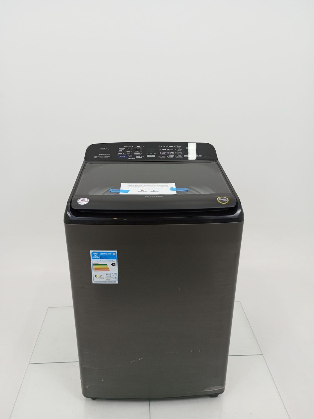 LAVADORA PANASONIC ANTIBACTERIA 18KG  - TITAN