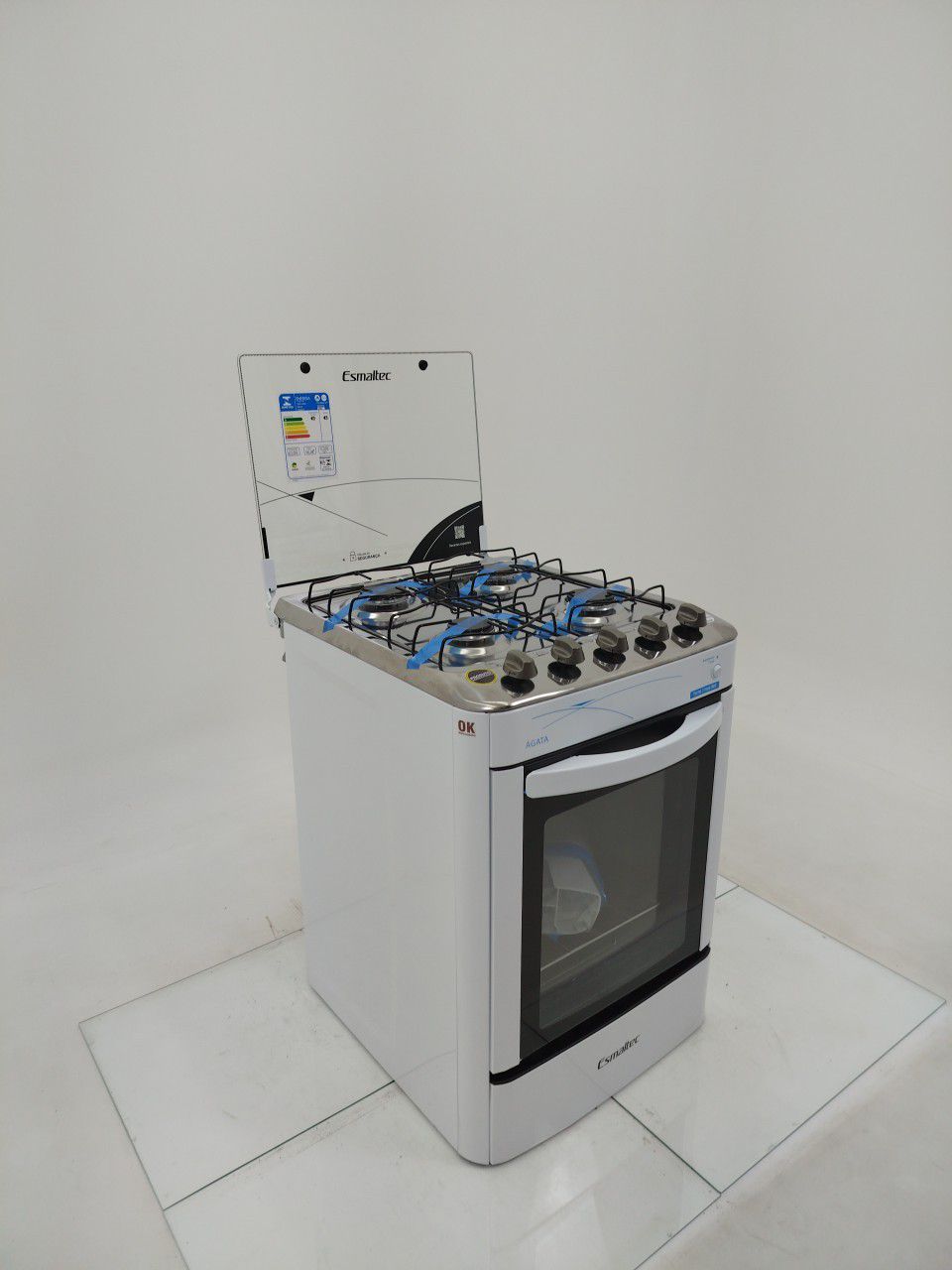 FOGAO ESMALTEC AGATA A GAS C/ ACENDIMENTO AUT