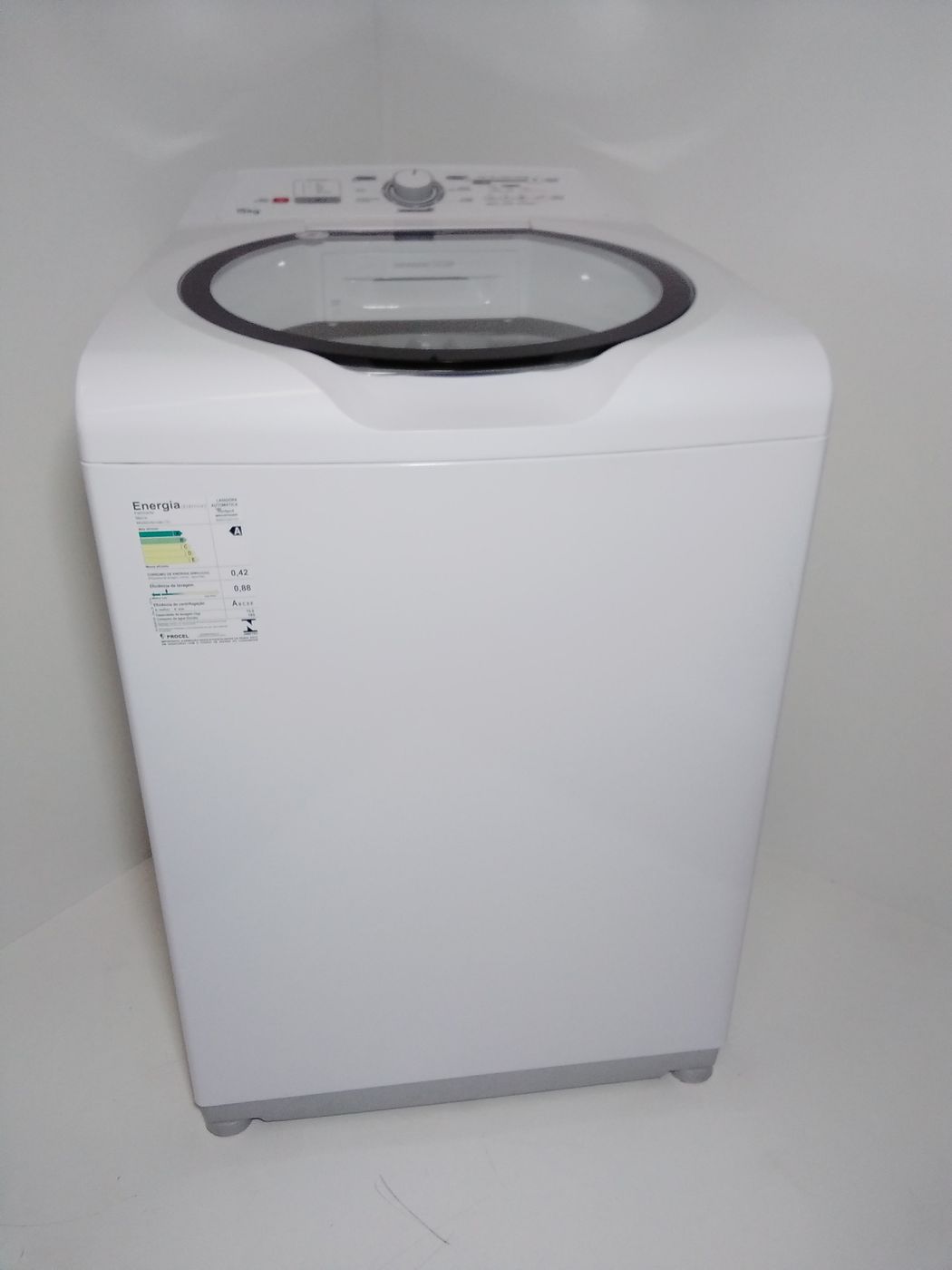 LAVADORA BRASTEMP 15 KG - BRANCO