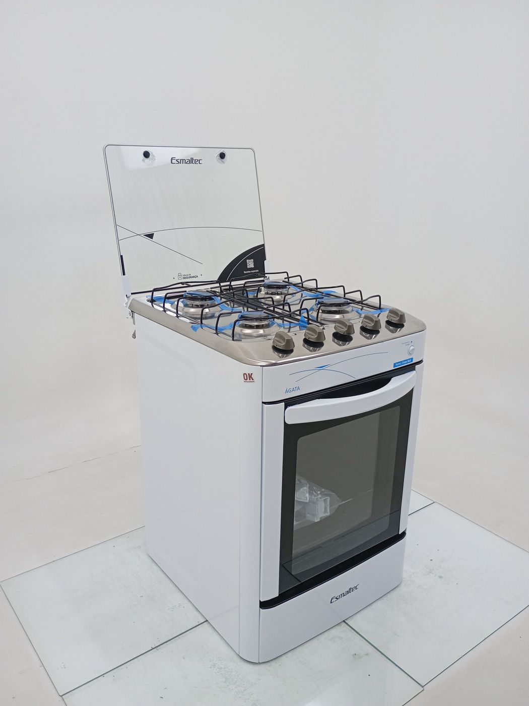 FOGAO ESMALTEC AGATA A GAS C/ ACENDIMENTO AUT