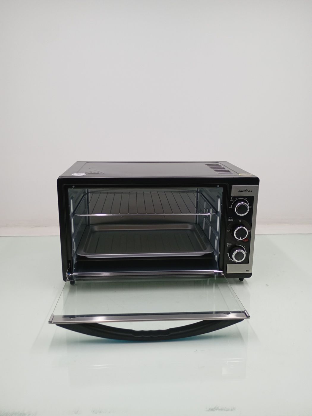 FORNO BRITANIA ELETRICO BFE55P DUPLA RESISTEN