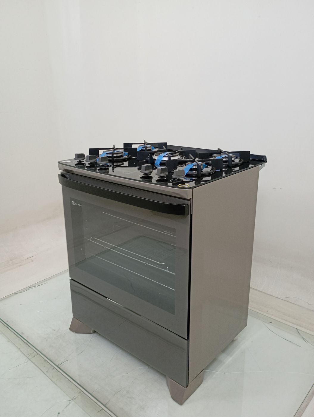 FOGAO ELECTROLUX FE5AP 5 BOCAS MESA DE VIDRO 