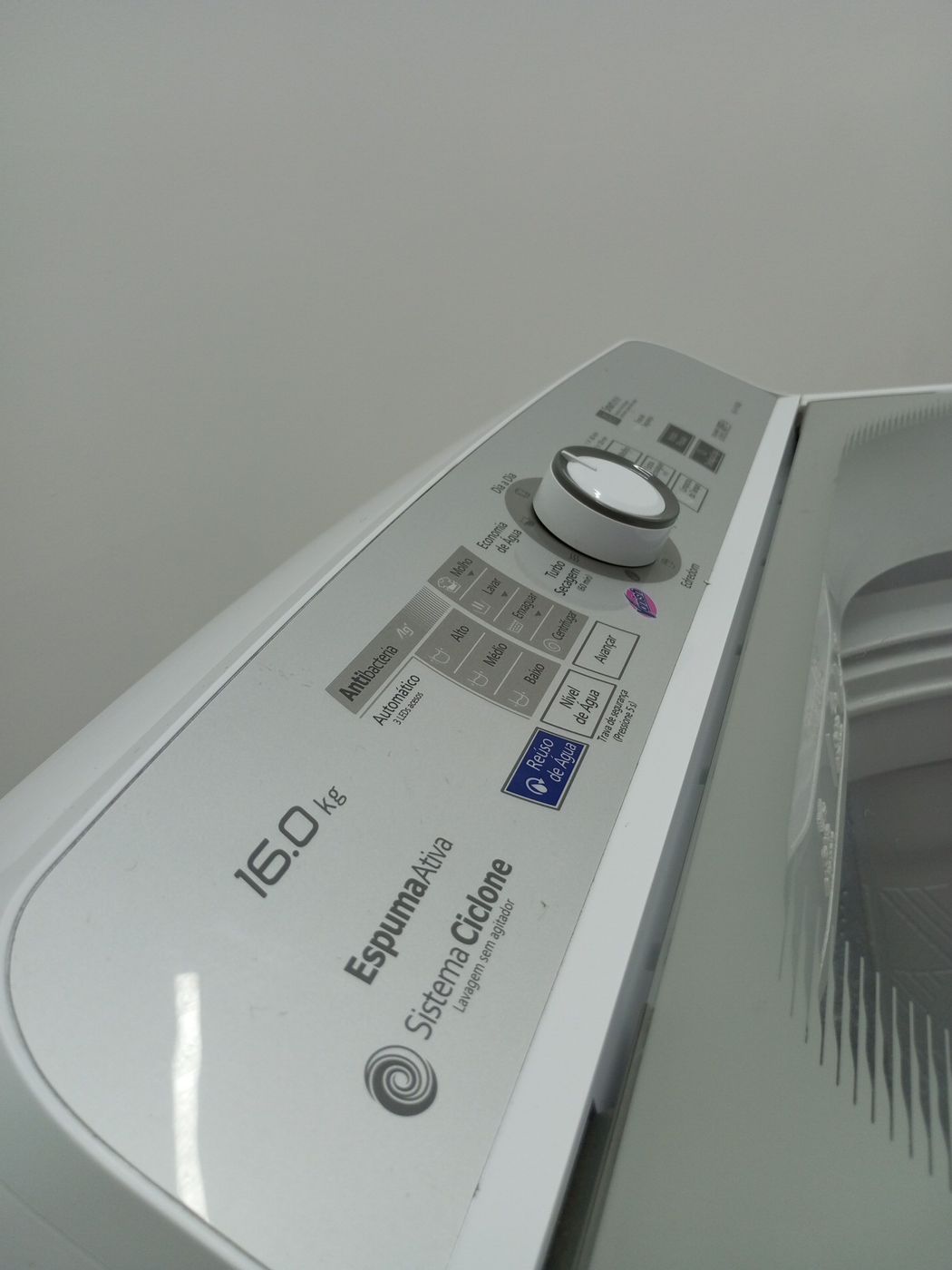 LAVADORA PANASONIC 16KG C/ 9 PROGRAMAS DE LAV