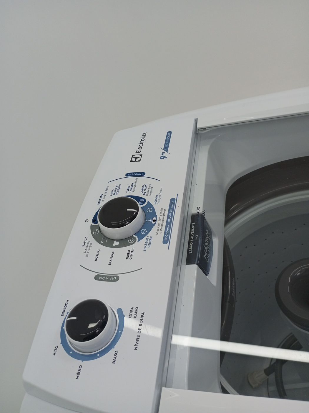 LAVADORA ELECTROLUX LED09 9KG EFFICIENT CARE 