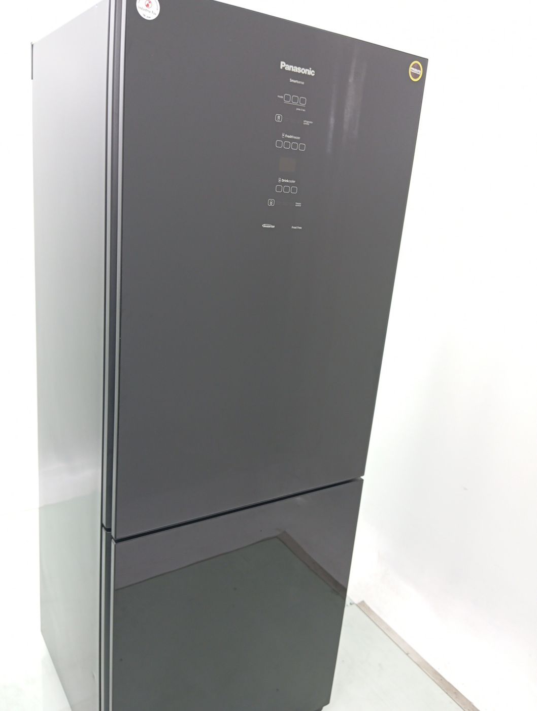 GELADEIRA PANASONIC BLACK GLASS FROST FREE 45